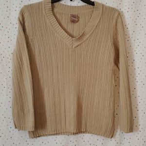 Khaki knitted Sweater
